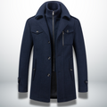 Laurentis - Abrigo de invierno elegante y cómodo para hombre