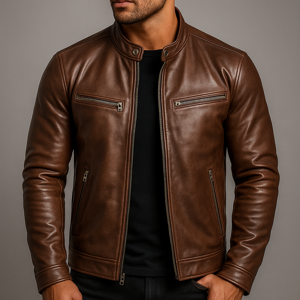 Guido | Chaqueta de Piel Vintage