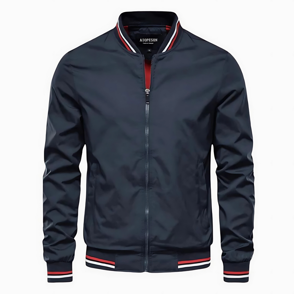 Harryson | Chaqueta Harrington con Forro de Tartán