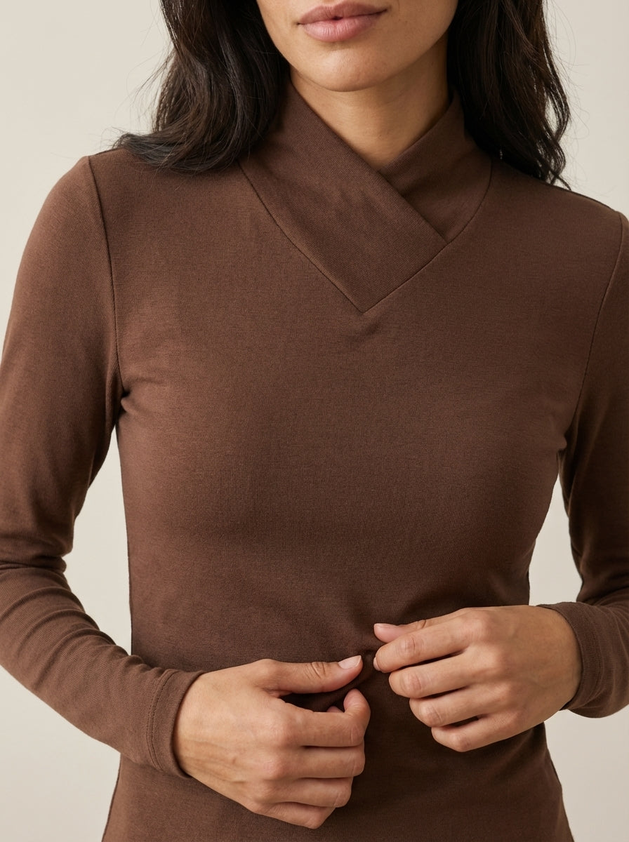 Olivia – Jersey de Cuello Alto