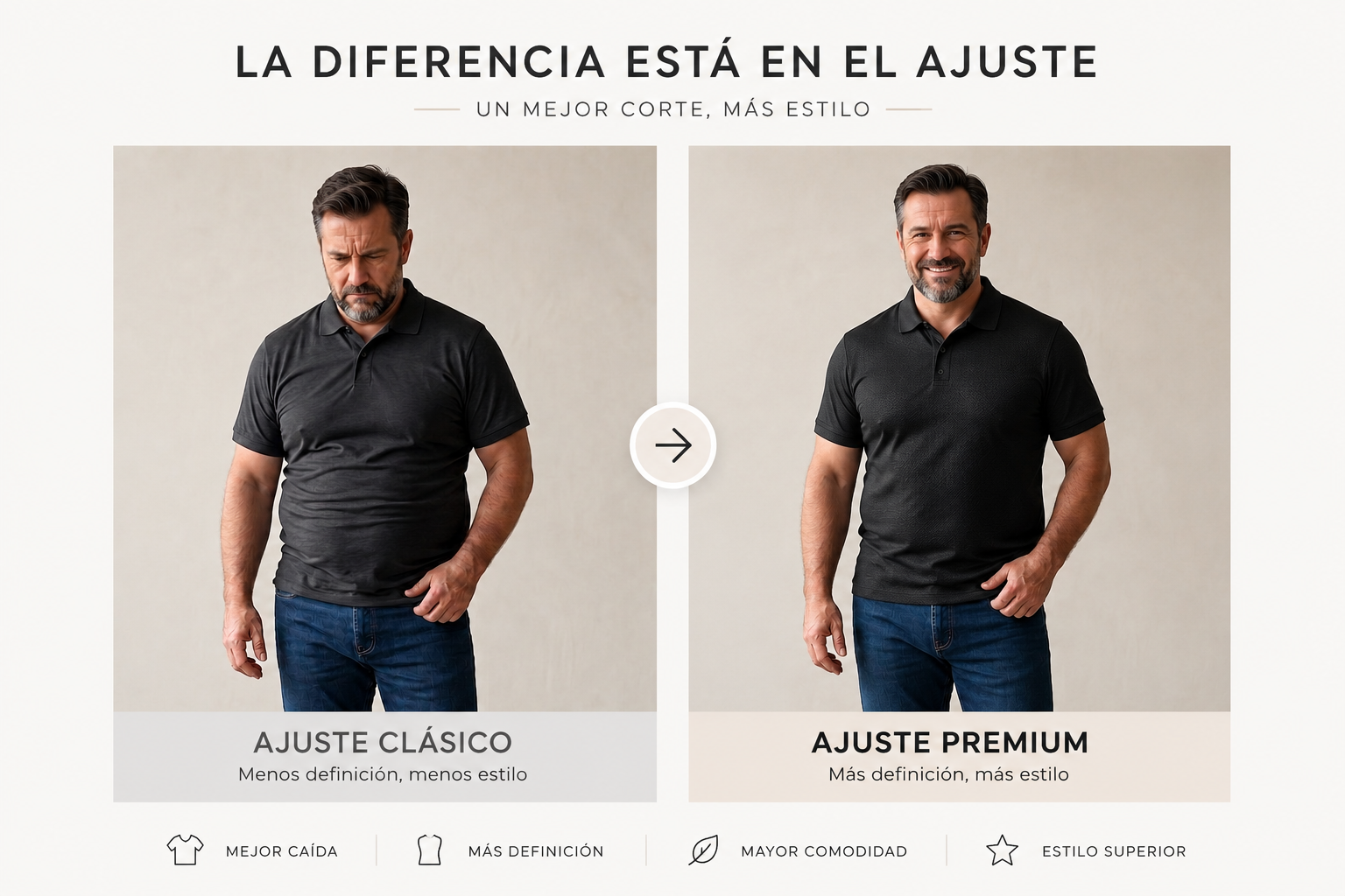 Polo ultra confortable