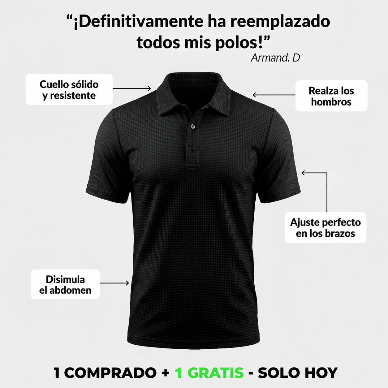 Polo ultra confortable