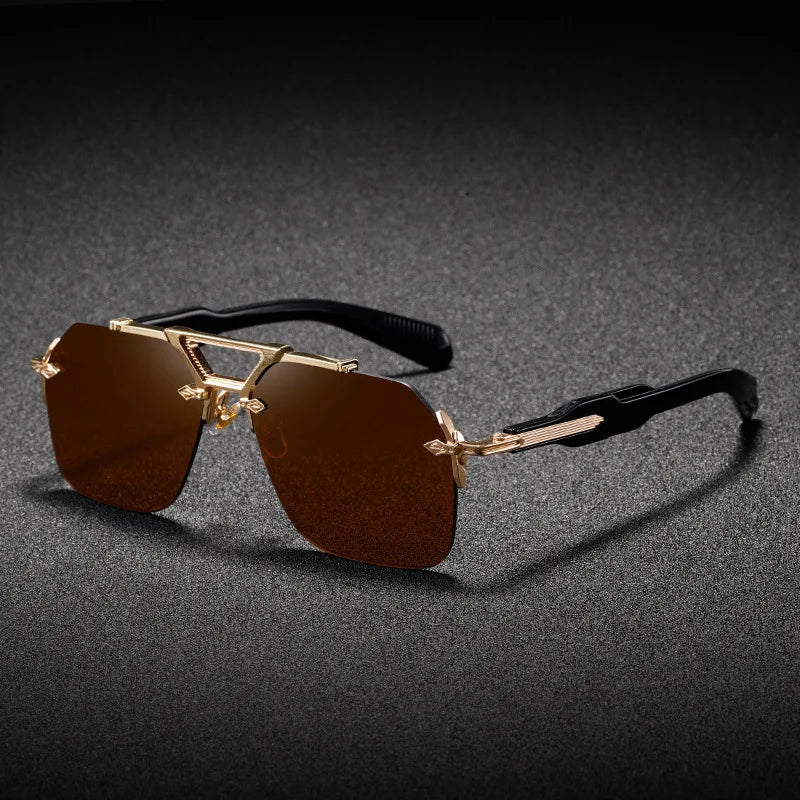 Falk™ | Gafas de Sol Aviador de Lujo