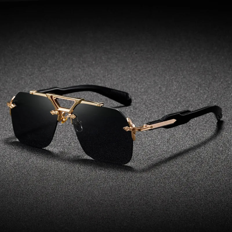 Falk™ | Gafas de Sol Aviador de Lujo