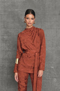 Blusa Chelsea Terracota