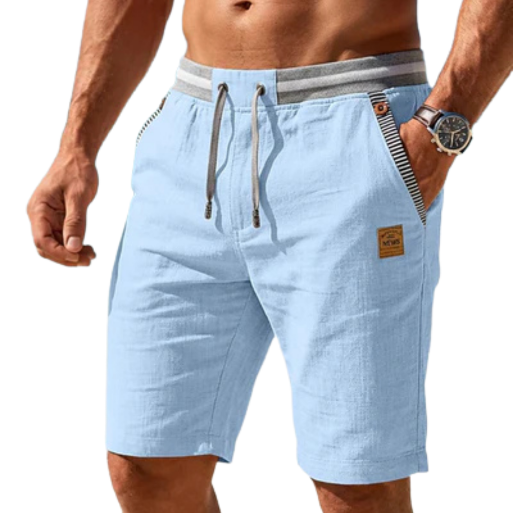 Pantalones cortos de verano ligeros con cordón ajustable