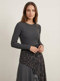 Clara – Vestido Largo Estampado Leopardo