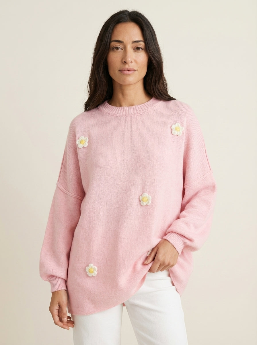 Luno – Sudadera Pullover con Flores