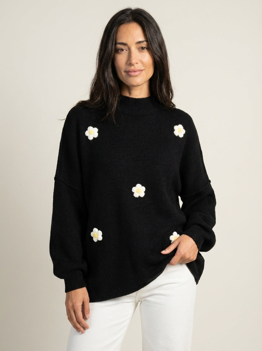 Luno – Sudadera Pullover con Flores