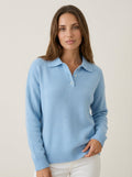 Olivia – Jersey de Punto Suave con Cuello Elegante