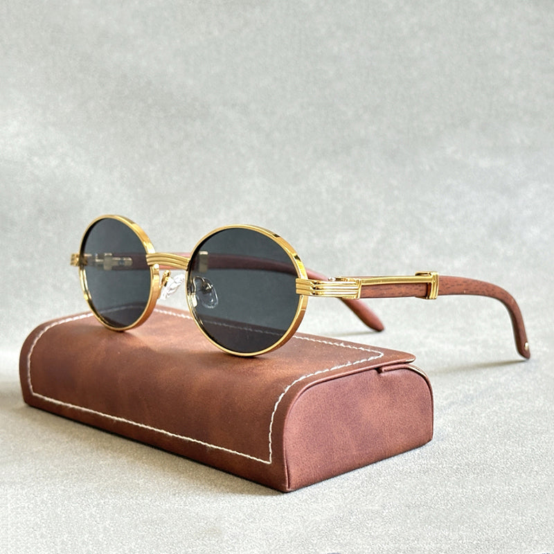 Teyro™ | Gafas de Sol de Madera con Cristales Degradados
