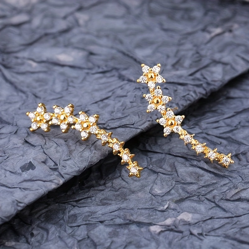 Pendientes florales atemporales