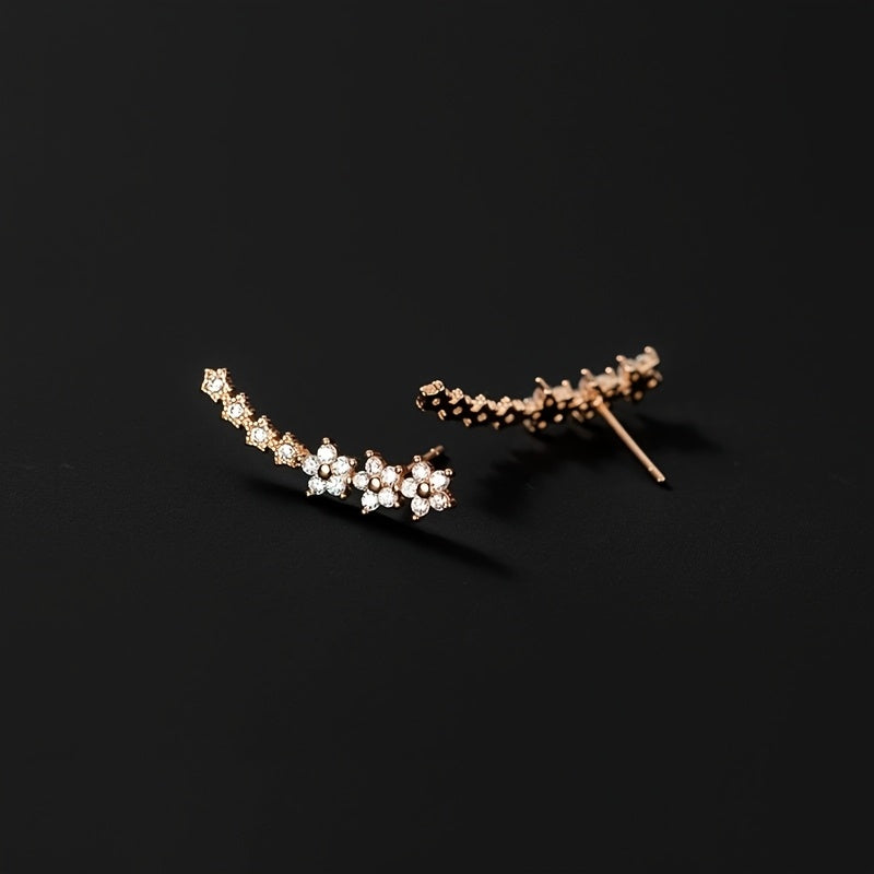 Pendientes florales atemporales