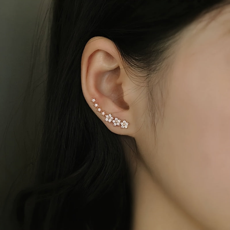 Pendientes florales atemporales