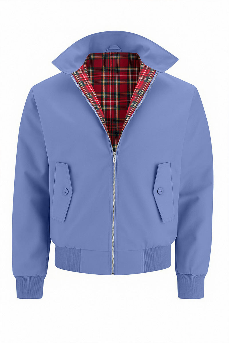 Harryson | Chaqueta Harrington con Forro de Tartán