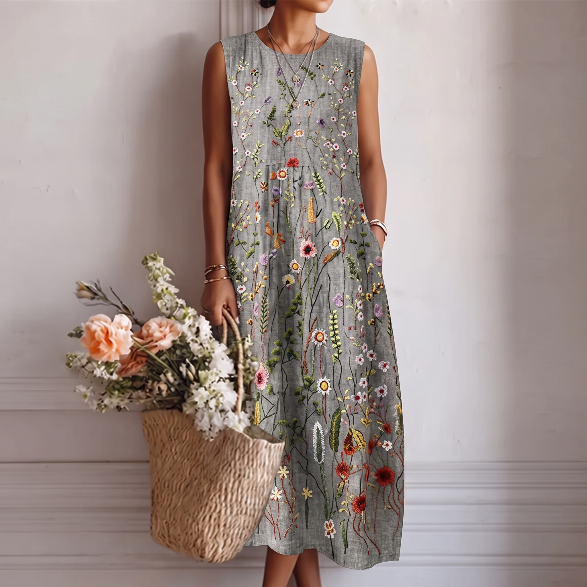 Asta | Vestido Midi para el Día a Día