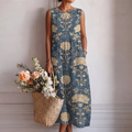 Alberte | Vestido Midi Floral Clásico
