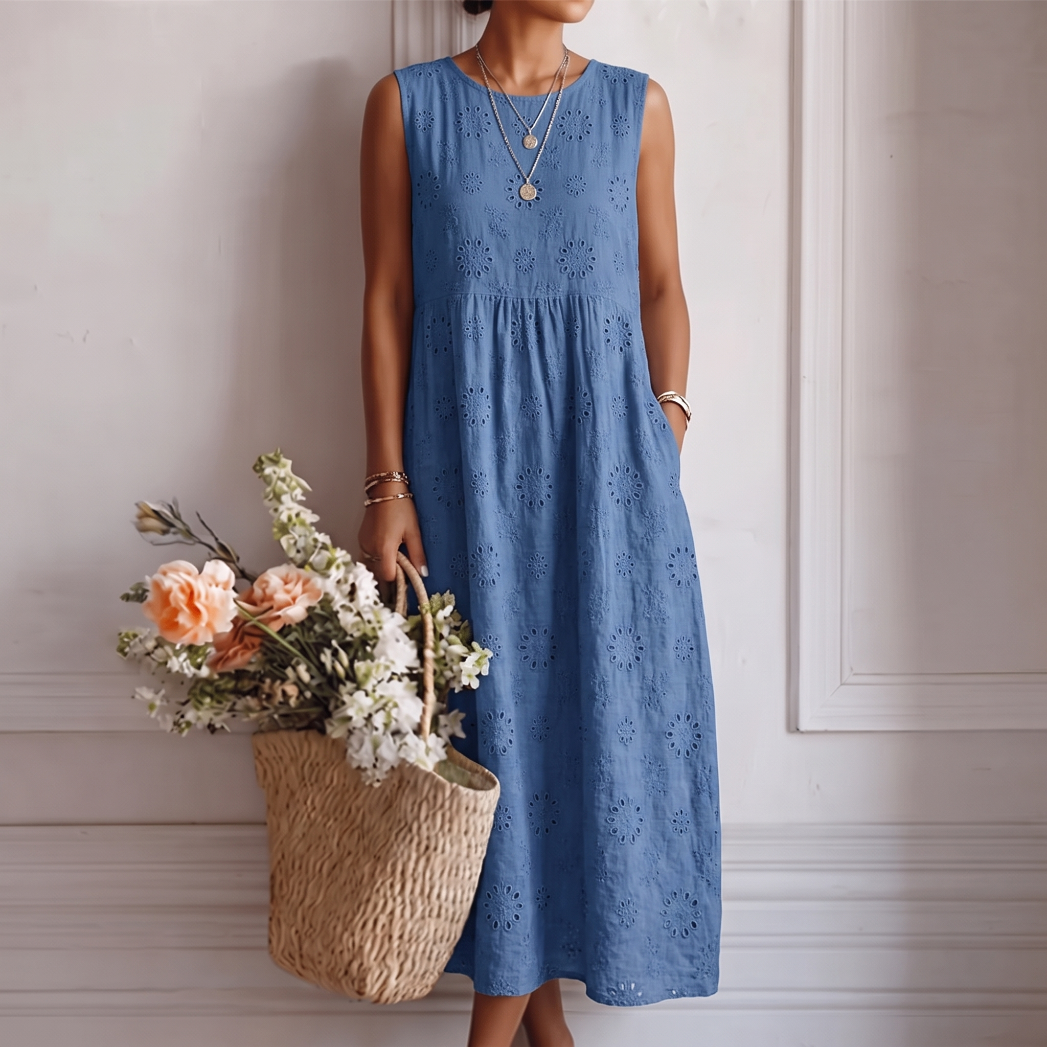 Ida | Vestido Midi de Verano para el Día a Día