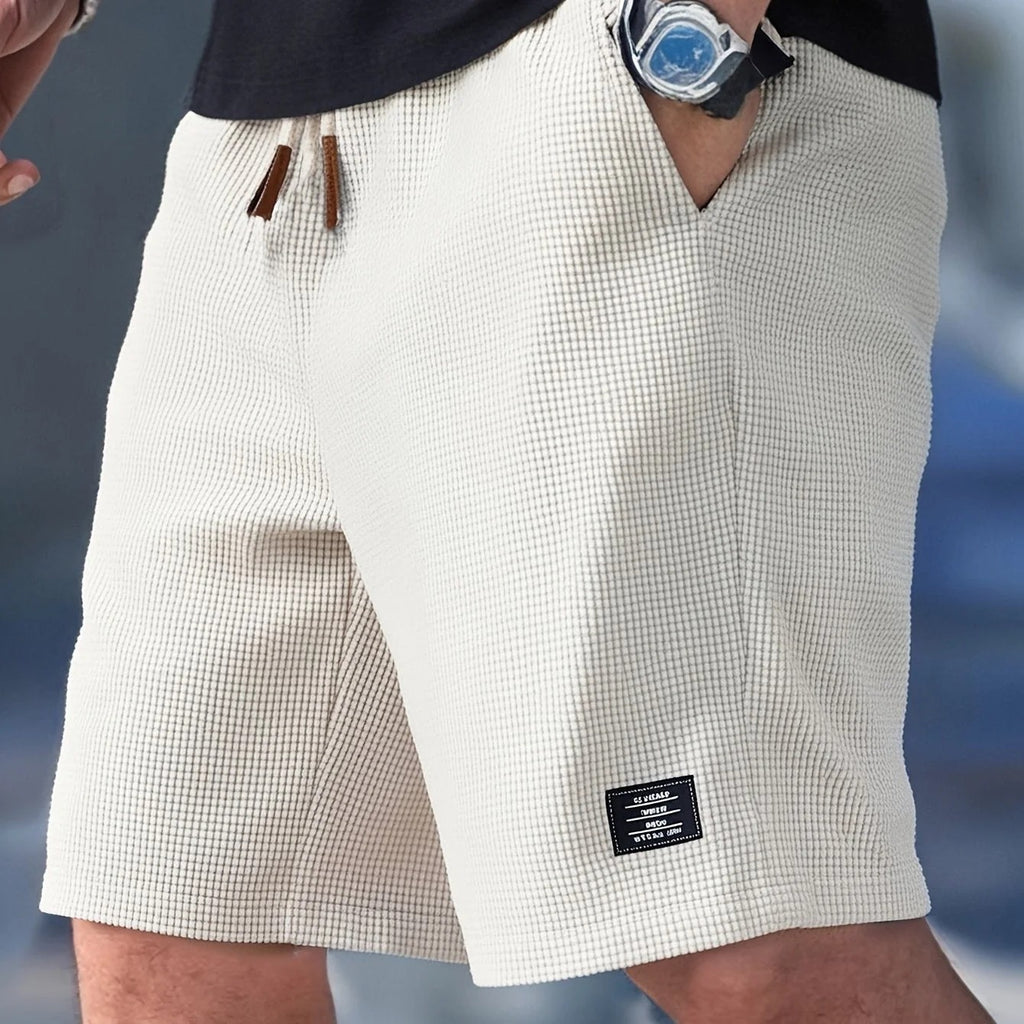 Pantalones cortos para hombre | Cómodos pantalones cortos de verano con cintura elástica