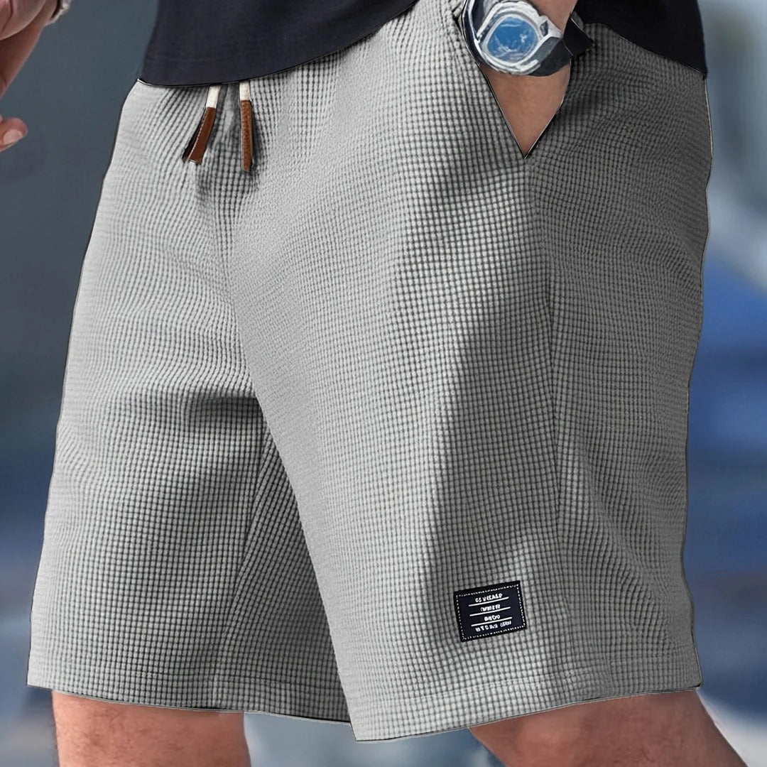 Pantalones cortos para hombre | Cómodos pantalones cortos de verano con cintura elástica