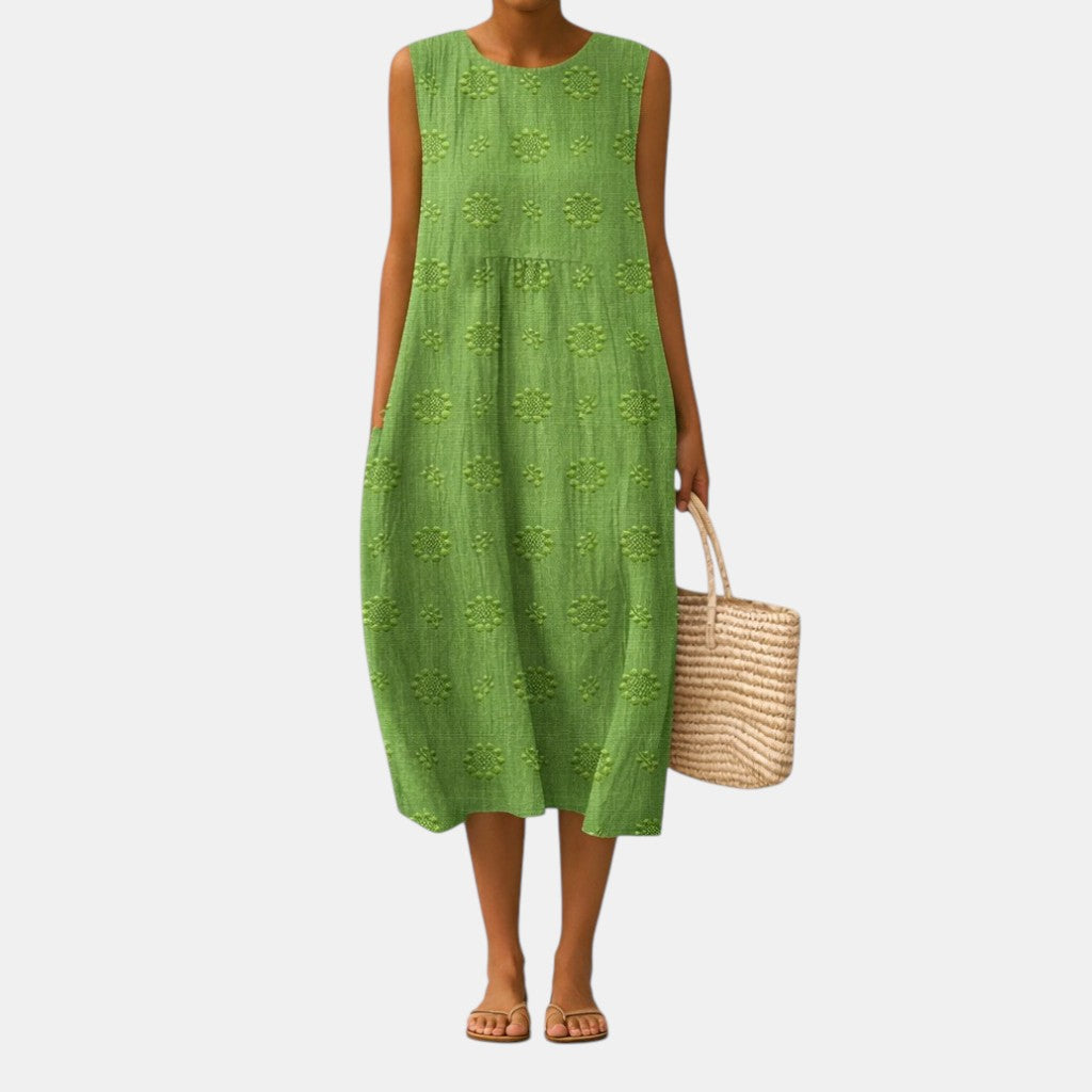 Olivia | Vestido Midi Breeze para el Día a Día