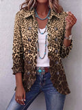Ombeline | Chaqueta Leopardo Multicolor con Volantes