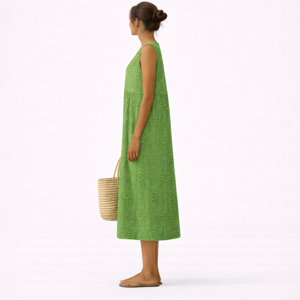 Olivia | Vestido Midi Breeze para el Día a Día