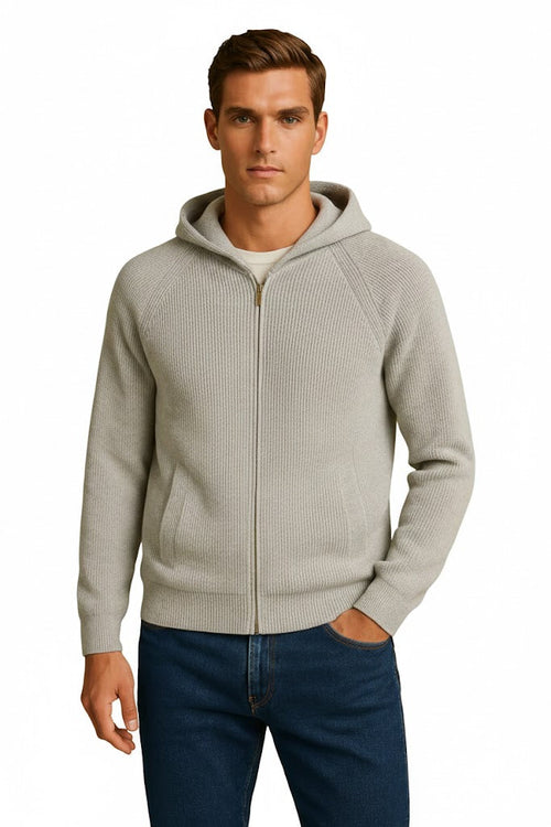 Bernard - Cárdigan largo elegante para hombre